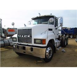 2007 MACK CHN613 T/A TRUCK TRACTOR, S/N 1M1AJ06Y57N007389, MACK DIESEL ENG, 10 SPD TRANS, 40K REARS,