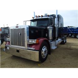 2007 PETERBILT 379 T/A TRUCK TRACTOR, S/N 1XP5DB9X57D671350, CAT C15 475 HP DIESEL ENG, A/T, 38K REA