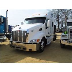 2003 PETERBILT 387 T/A TRUCK TRACTOR, S/N 1XP7DB9X53D547999, CAT DIESEL ENG, 13 SPD TRANS, 38K REARS