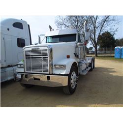 2005 FREIGHTLINER CLASSIC XL T/A TRUCK TRACTOR, S/N 1FWJAPCGX5DN58515, 455 HP DETROIT SERIES 60 ENGI