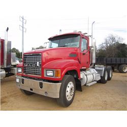 2006 MACK CHN613 T/A TRUCK TRACTOR, S/N 1M1AJ06Y46N004403, AC427 MACK DIESEL ENG, 10 SPD TRANS, 38K 