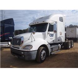 2007 FREIGHTLINER COLUMBIA T/A TRUCK TRACTOR, S/N 1FUJA6CV57LX36543, MERCEDES BENZ DIESEL ENG, 10 SP