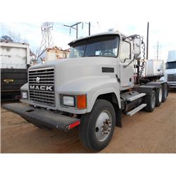 2004 MACK CH613 TRI-AXLE TRUCK TRACTOR, S/N 1M1AA18Y54N156626, MACK ENG, 8LL FULLER TRANS, 44K REARS