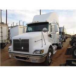 2007 INTERNATIONAL 9200i T/A TRUCK TRACTOR, S/N 2HSCEAPR37C372063, ISX450HP CUMMINS ENG, A/T, 40K RE