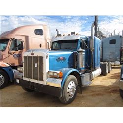 1995 PETERBILT 379 T/A TRUCK TRACTOR, S/N 1XP5DR8X7SN378160, 430 HP DETROIT DIESEL ENG, 10 SPD TRANS