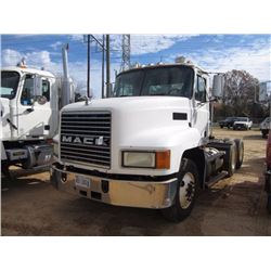 2003 MACK CH613 T/A TRUCK TRACTOR, S/N 1M1AA18Y43W151023, MACK DIESEL ENG,10 SPD TRANS, 40K REARS, 1