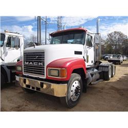 1998 MACK CH613 T/A TRUCK TRACTOR, S/N 1M1AA12Y3WW091247, MACK DIESEL ENG, 10 SPD TRANS, 38K REARS, 