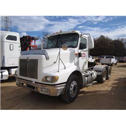 2002 INTERNATIONAL 9200i T/A TRUCK TRACTOR, S/N 3HSCEAHR32N033048, ISM CUMMINS DIESEL ENG, 10 SPD TR