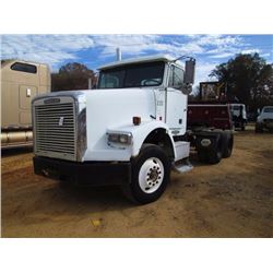 1996 FREIGHTLINER T/A TRUCK TRACTOR, S/N 1FVXFCYB6TH881298, DIESEL ENG, 10 SPD TRANS, 40K REARS, 12K