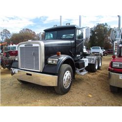 1996 FREIGHTLINER T/A TRUCK TRACTOR, S/N 1FUPFSYB9TH881309, 400 HP 3406 CAT ENG, 9 SPD TRANS, 40K RE
