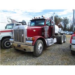 2000 PETERBILT 379 T/A TRUCK TRACTOR, S/N 1XP5DB9X4YD490189, CAT C15 DIESEL ENG, 10 SPD TRANS 44K RE