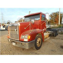 1999 FREIGHTLINER T/A TRUCK TRACTOR, S/N 1FUYDZYB3XDB41077, DETROIT DIESEL ENG, 10S PD TRANS, 40K RE