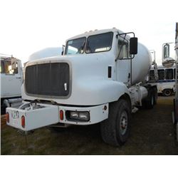 2004 OSHKOSH 6X6 CONCRETE TRUCK, S/N 1DTDDAC344S080412, CUMMINS M11 ENG, 10 SPD TRANS, 46K REARS, MC