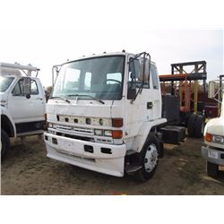 1993 ISUZU FTR CODE ATTENAUTOR TRUCK, S/N JALK7A1U5P3201430, ISUZU 175 HP ENG, A/T, SPRING SUSPENSIO