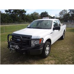 2009 FORD F150 EXTENDED CAB PICKUP, S/N 1FTRX14879FA84109, GAS ENG, A/T, TOOL BOX, ODOMETER READING 
