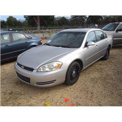 2006 CHEVROLET IMPALA, S/N 2G1WB55KX69191896, V6 GAS, A/T, ODOMETER READING 197,743 MILES (COUNTY OW