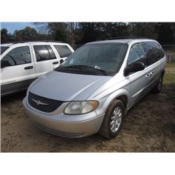 2003 CHRYSLER TOWN & COUNTRY EX MINI VAN, S/N 2C4GP74L23R224775, V6 GAS, A/T, ODOMETER READING 223,4