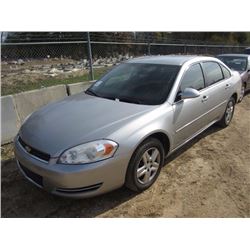 2007 CHEVROLET IMPALA LS SEDAN, S/N 2G1WB58K279413537, GAS ENGINE, A/T, ODOMETER READING 224,044 MIL