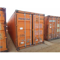 40' STEEL SHIPPING CONTAINER