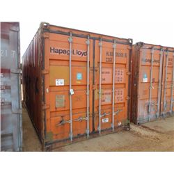 20' STEEL SHIPPING CONTAINER