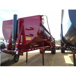 2016 ROCK MASTER 32' T/A DUMP TRAILER, S/N 5TU343228G5000272, HALF ROUND, TARP, HIGHLIFT TAILGATE, 1