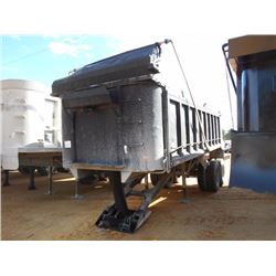 1994 PALMER TA22H T/A DUMP TRAILER, S/N 1P922HS25RA003487, TARP, 11R24.5 TIRES