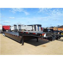 2007 TRAIL-EZE 48' T/A LOWBOY, S/N 1DA72C7397C019035, 102" WIDE, FRONT HYD RAMP, REAR HYD RAMP, WINC