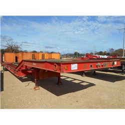 1993 TRAILBOSS SW48DTA LOWBOY T/A TRAILER, S/N 1T9D54827P1118036, 48FT DECK, GVWR, 70,000LBS, PAVER 