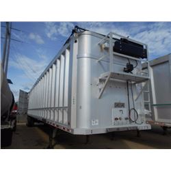 2001 J&J 48' T/A ALUMINUM WALKING FLOOR TRAILER, S/N 1S94A48231M006835, KEITH WALKING FLOOR, NO HYD 