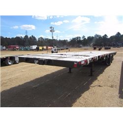 1998 TARA 102" X 40' T/A FLATBED TRAILER, S/N 1TOEB37B3W, LT215/85R16 TIRES