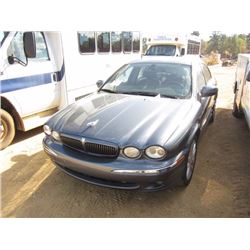 2002 JAGUAR X TYPE 3.0 SEDAN, S/N 5AJEA53C22WC32397, GAS ENG, A/T, ODOMETER READING (DOES NOT RUN)