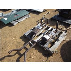 1 LOT (2) MUFFLER & TAIL PIPE