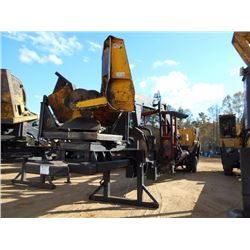TIGERCAT 234 LOG LOADER, S/N 240371 (08 YR) ECAB W/AIR, DELIMBER, MTD ON BIG JOHN T/A TRAILER, 11-22