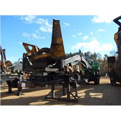 JOHN DEERE 437D LOG LOADER, S/N 240990 (13 YR), JOHN DEERE DIESEL, ECAB W/AIR, CSI 264 DELIMBER MTD 
