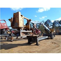CAT 559 LOG LOADER, S/N PR63026 (06 YR) CAR DIESEL ENG, ECAB W/AIR, DELIMBER MTD ON JOHN EVANS T/A T