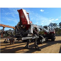 PRENTICE 280 LOG LOADER, S/N PR59712, DIESEL ENG, ECAB W/AIR, CTR DELIMBER, MTD ON T/A TRAILER, S/N 