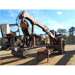 BARKO 160 LOG LOADER, S/N , DETROIT DIESEL ENG, ATD ON T/A TRAILER, 11R24.5 TIRES, SPOKE WHEELS