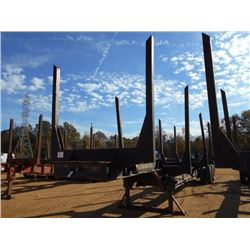 2000 VIKING PLANTATION 4 BOLSTER LOG TRAILER, S/N 1V9PD4222YN062538, 285/75R24.5 TIRES