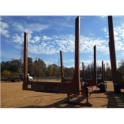 1995 MAGNOLIA 4-BOLSTER T/A LOG TRAILER, S/N 1M9BA4029S1435118, 11R24.5 TIRES