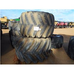 1 LOT (2) LOG SKIDDER TIRE W/RIM