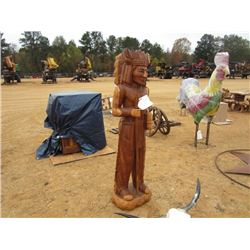 WOODEN INDIAN