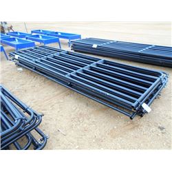 1 LOT (10) 14' GATES 7 BAR