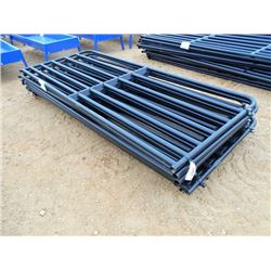 1 LOT (10) 10' GATES 7 BAR