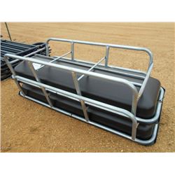 1 LOT (2) 8' FEED BUNKS