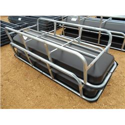1 LOT (2) 8' FEED BUNKS