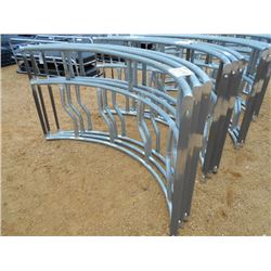5' RD GALV BALE FEEDER
