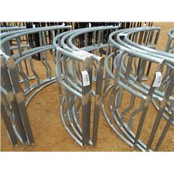 5' RD GALV BALE FEEDER