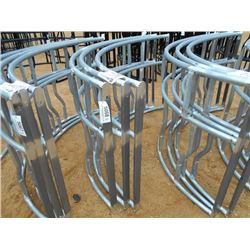 5' RD GALV BALE FEEDER
