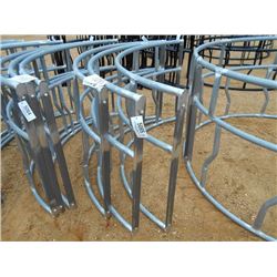 5' RD GALV BALE FEEDER