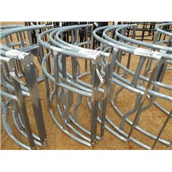 5' RD GALV BALE FEEDER